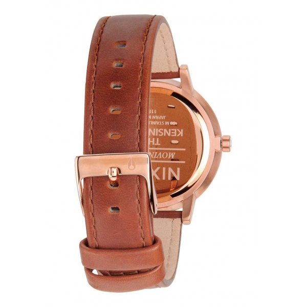 Kensington Leather Spare Part Rose Gold / White Band