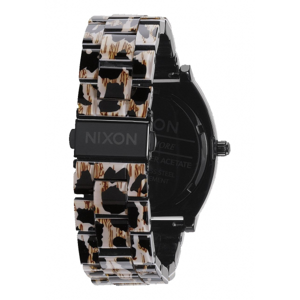 Time Teller Acetate Spare Part Leopard Band